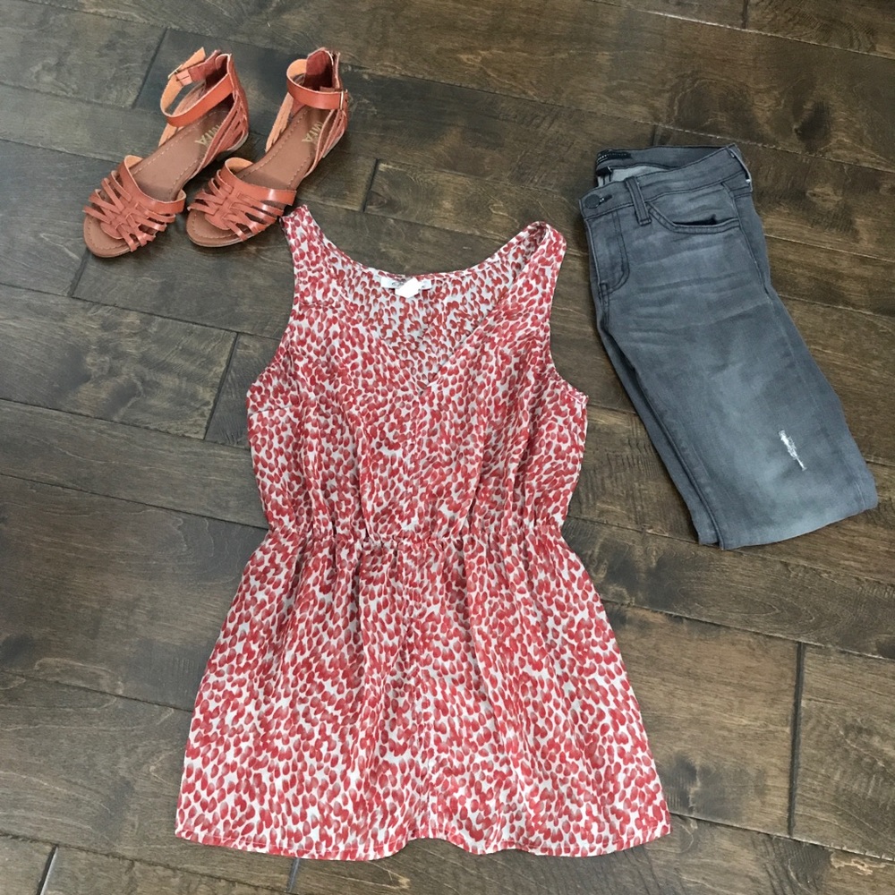 Pretty burnt orange tank